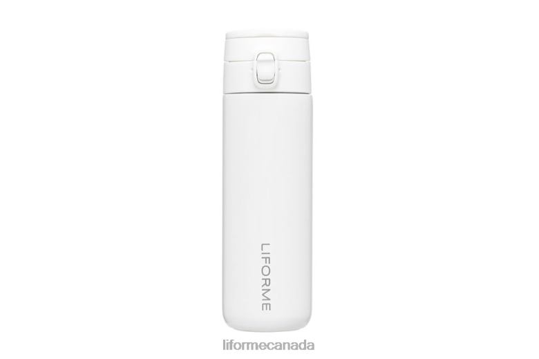 Liforme Water Bottle 380ml White Collection 6XP8P99