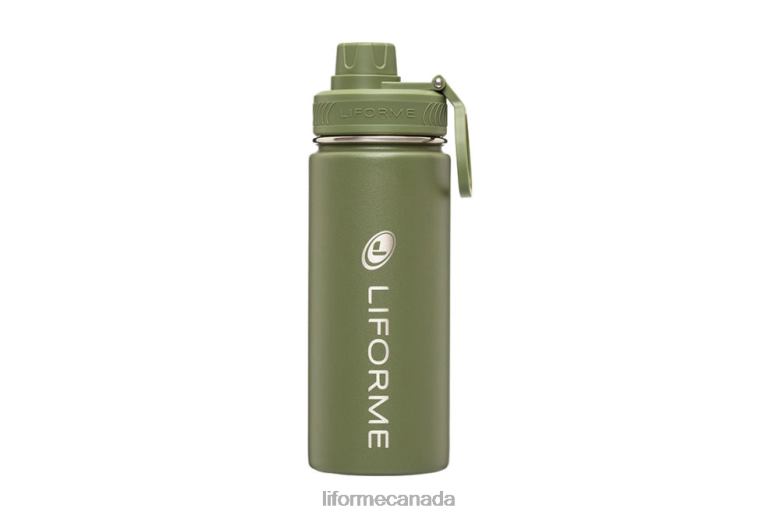 Liforme Water Bottle 520ml Olive Collection 6XP8P101