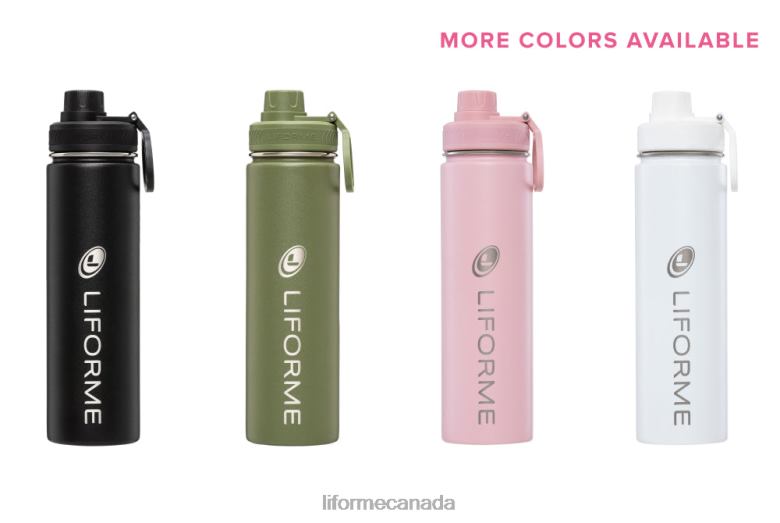 Liforme Water Bottle 710ml Olive Collection 6XP8P103