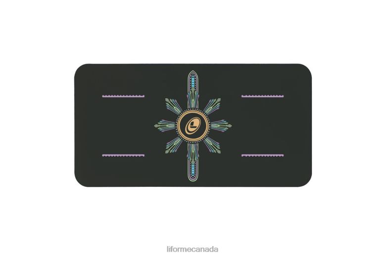 Liforme Cosmic Moon Yoga Pad Black Collection 6XP8P82