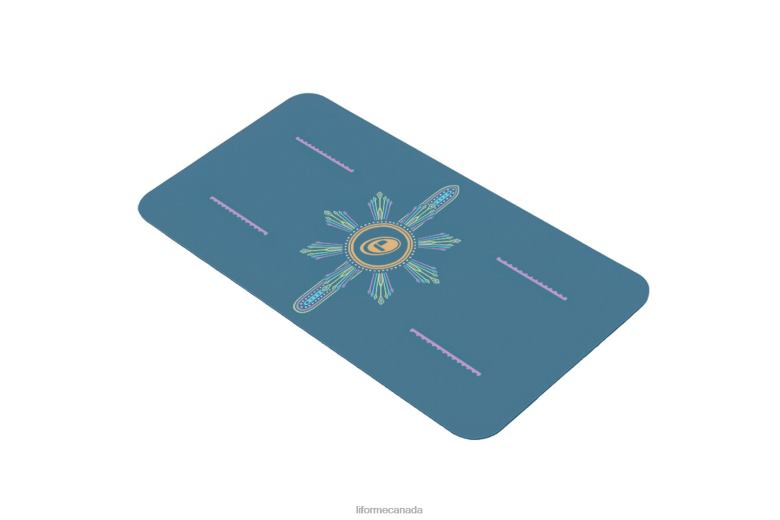 Liforme Cosmic Moon Yoga Pad Blue Collection 6XP8P83