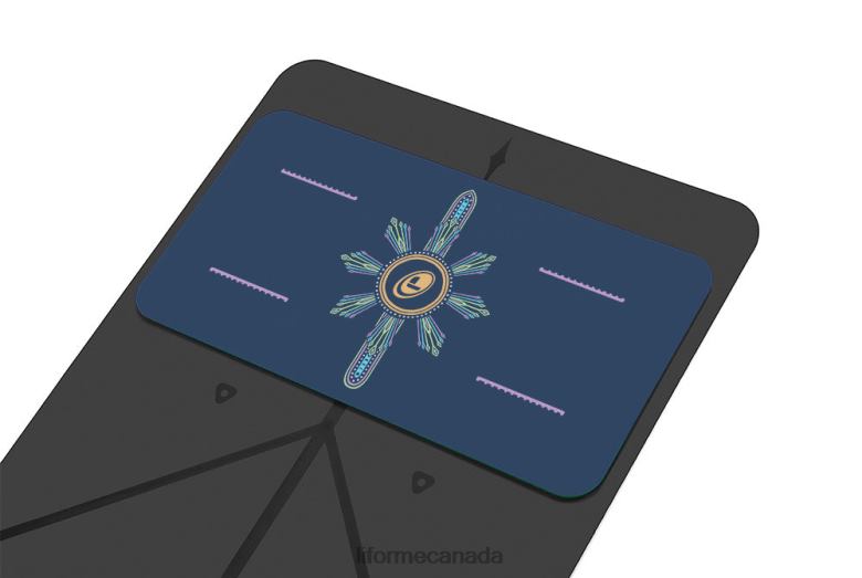 Liforme Cosmic Moon Yoga Pad Dusk Blue Collection 6XP8P79