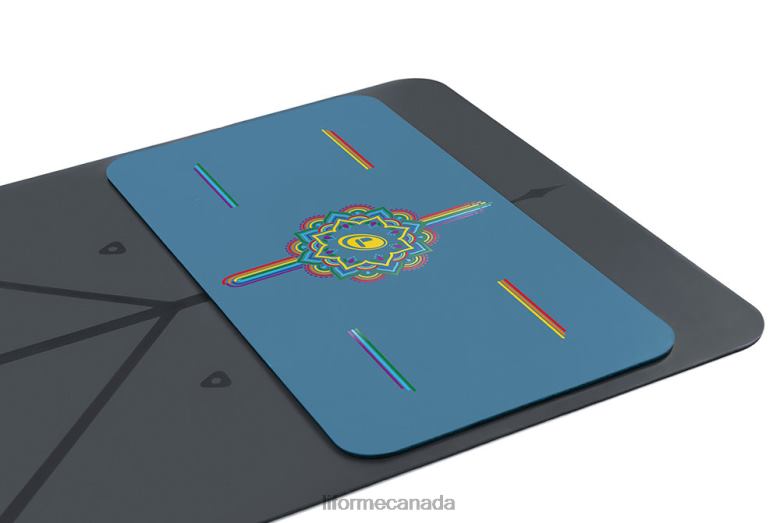 Liforme Yoga Pad Blue/Rainbow Collection 6XP8P90
