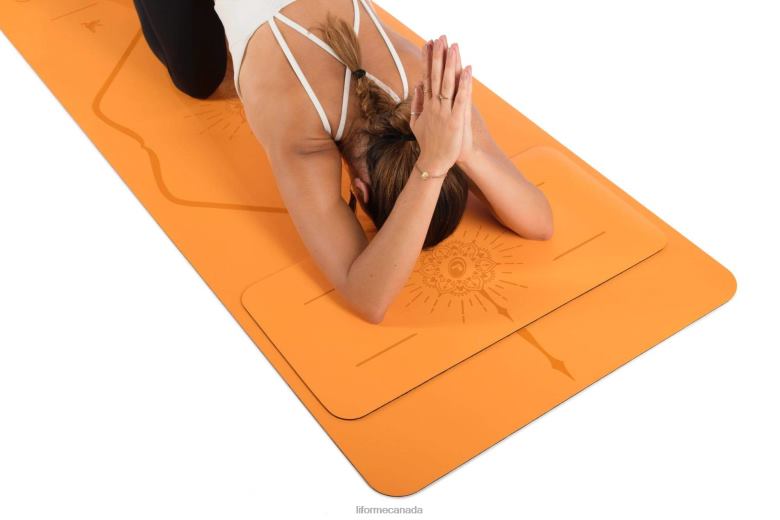 Liforme Yoga Pad Vibrant Orange Collection 6XP8P91