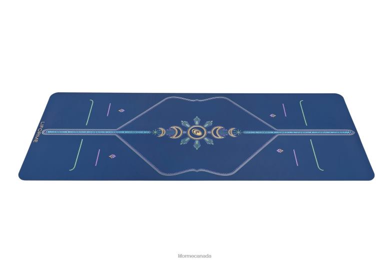 Liforme Cosmic Moon Yoga Mat Dusk Blue Yoga Mats 6XP8P2