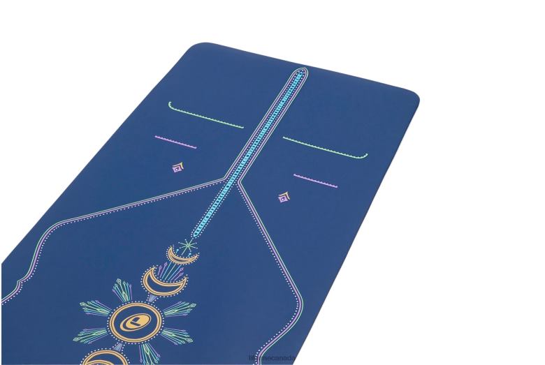 Liforme Cosmic Moon Yoga Mat Dusk Blue Yoga Mats 6XP8P2