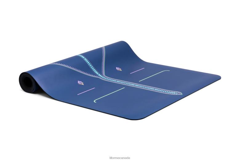Liforme Cosmic Moon Yoga Mat Dusk Blue Yoga Mats 6XP8P2