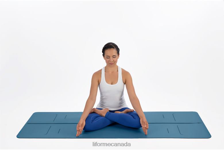 Liforme Evolve Mat Blue Yoga Mats 6XP8P34