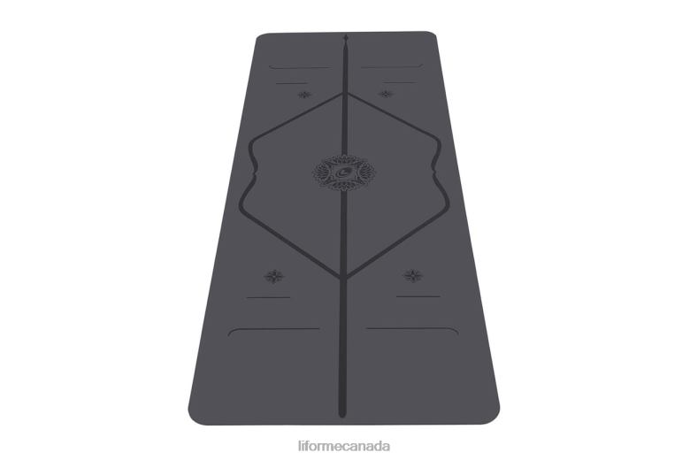 Liforme Gratitude Mat Grey Yoga Mats 6XP8P31