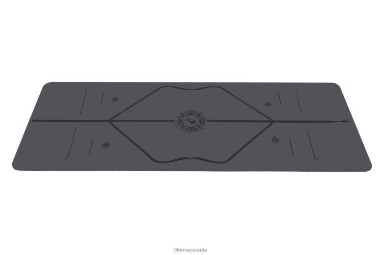 Liforme Gratitude Mat Grey Yoga Mats 6XP8P31