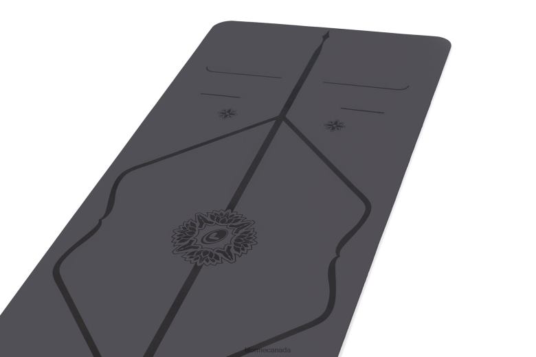 Liforme Gratitude Mat Grey Yoga Mats 6XP8P31