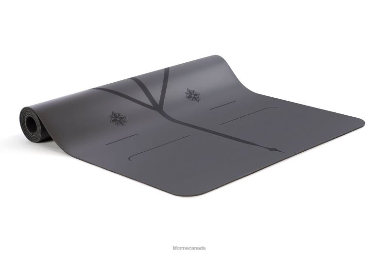 Liforme Gratitude Mat Grey Yoga Mats 6XP8P31