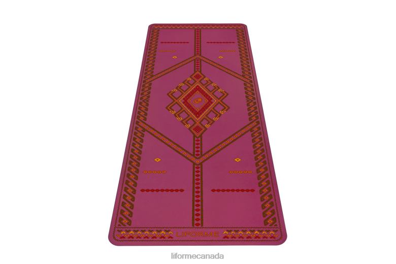 Liforme Majestic Carpet Yoga Mat Maroon Yoga Mats 6XP8P17