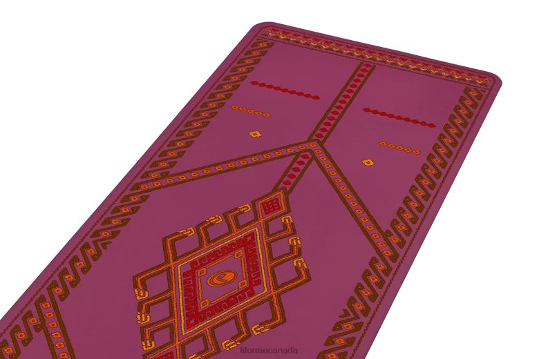 Liforme Majestic Carpet Yoga Mat Maroon Yoga Mats 6XP8P17