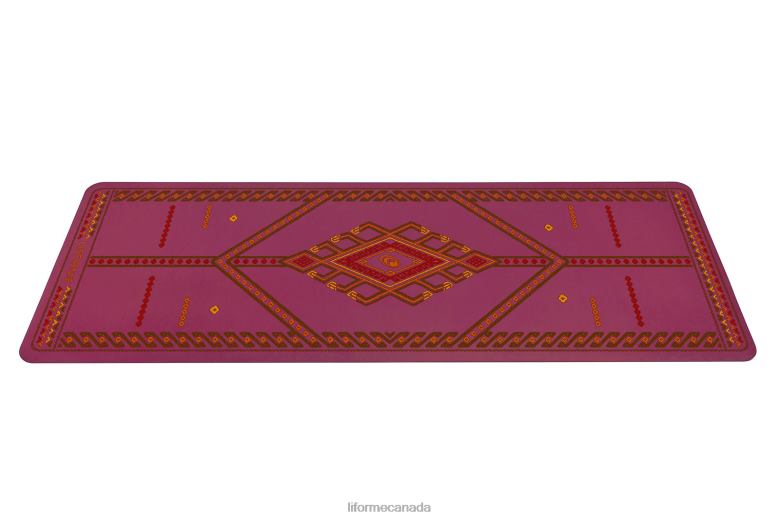 Liforme Majestic Carpet Yoga Mat Maroon Yoga Mats 6XP8P17