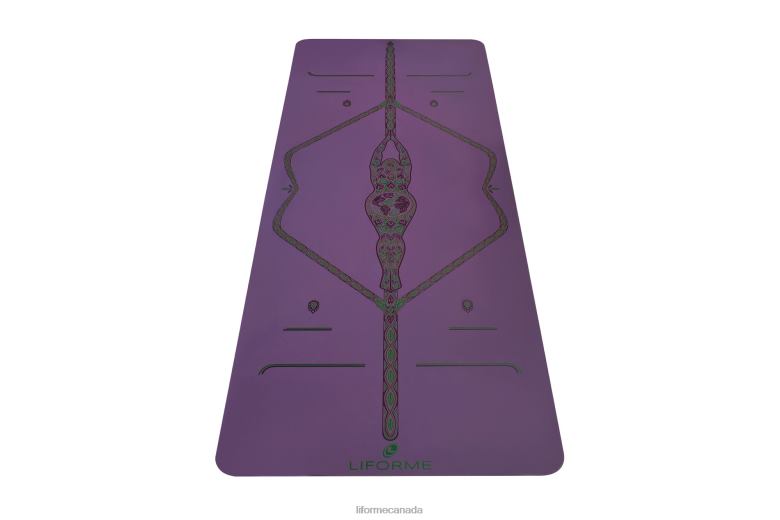 Liforme Mother Earth Yoga Mat Purple Earth Yoga Mats 6XP8P18