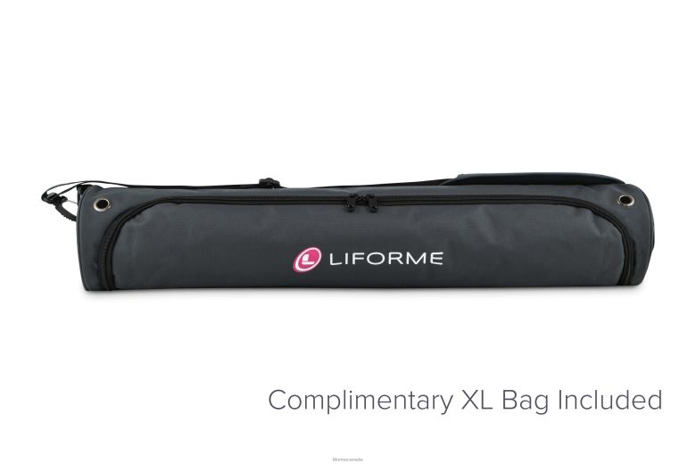 Liforme XL Mountain Yoga Mat Black/Blue Yoga Mats 6XP8P30