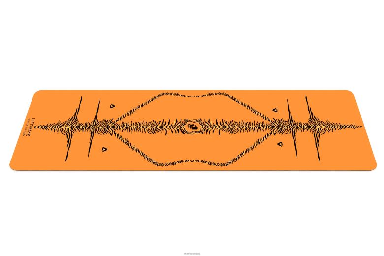 Liforme Year of the Tiger' Yoga Mat Vibrant Orange/Black-Cream Yoga Mats 6XP8P36