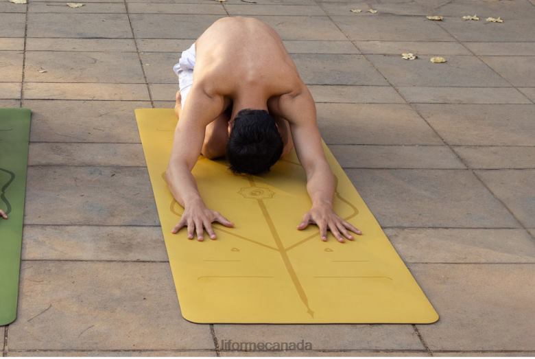 Liforme Yoga Mat Golden Sand Yoga Mats 6XP8P22