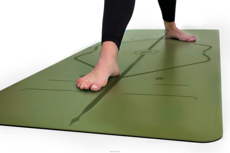 Liforme Yoga Mat Olive Yoga Mats 6XP8P9