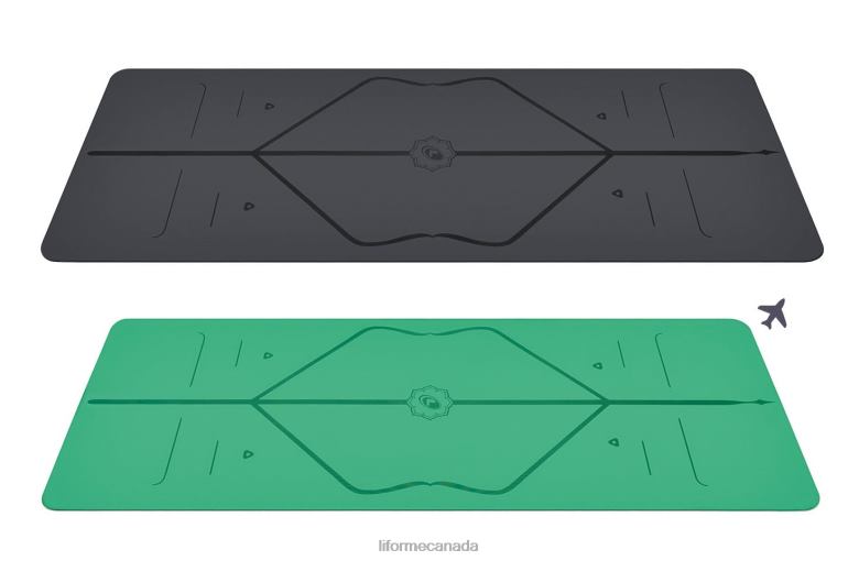 Liforme Yoga and Travel Mat Bundle Classic Yoga Mats 6XP8P3