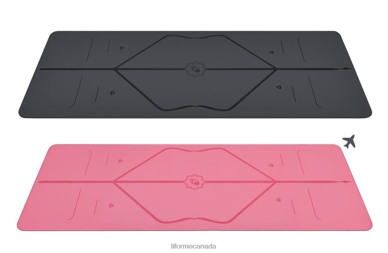 Liforme Yoga and Travel Mat Bundle Classic Yoga Mats 6XP8P3