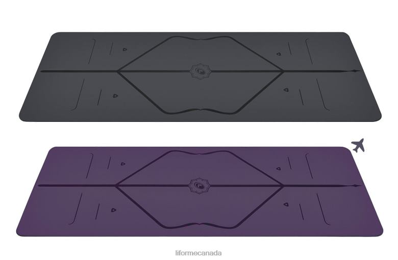 Liforme Yoga and Travel Mat Bundle Classic Yoga Mats 6XP8P3