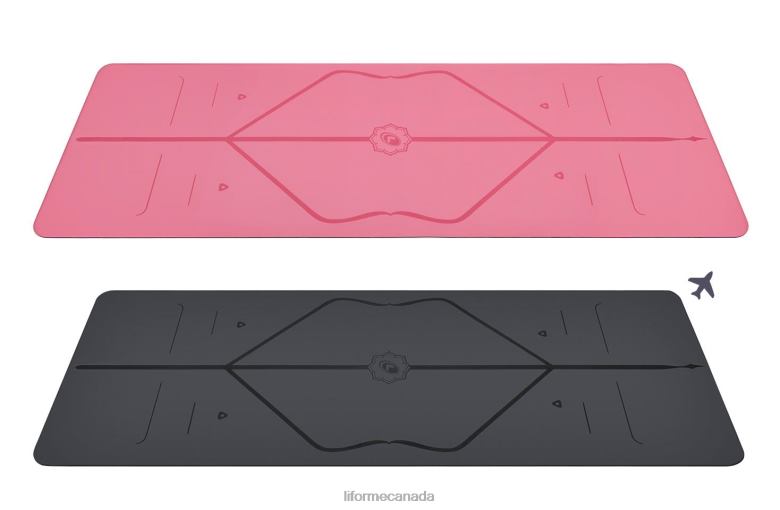 Liforme Yoga and Travel Mat Bundle Classic Yoga Mats 6XP8P3