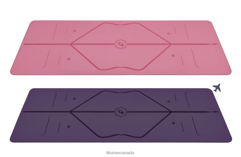 Liforme Yoga and Travel Mat Bundle Classic Yoga Mats 6XP8P3