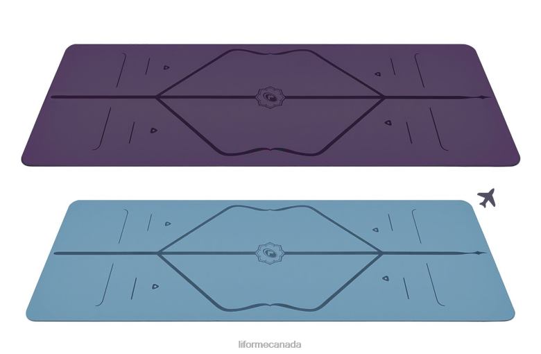 Liforme Yoga and Travel Mat Bundle Classic Yoga Mats 6XP8P3