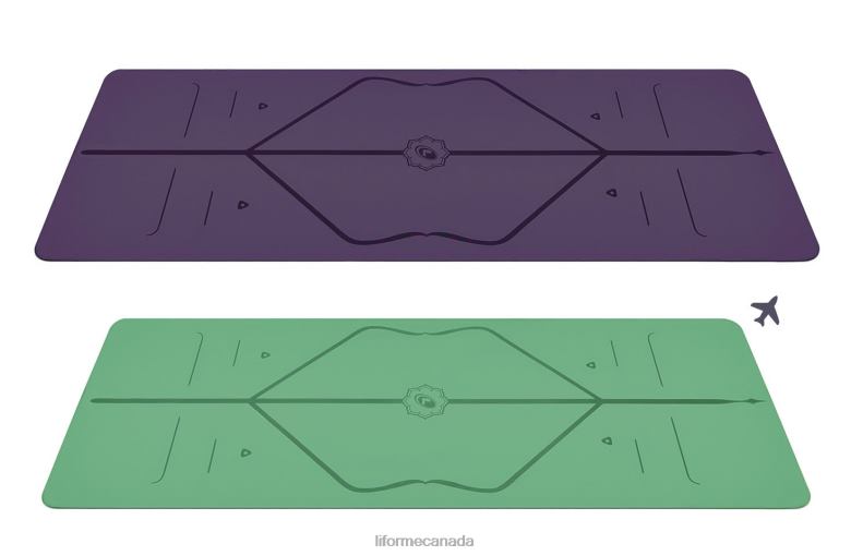 Liforme Yoga and Travel Mat Bundle Classic Yoga Mats 6XP8P3