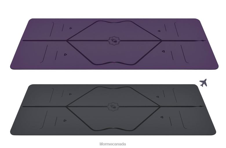 Liforme Yoga and Travel Mat Bundle Classic Yoga Mats 6XP8P3