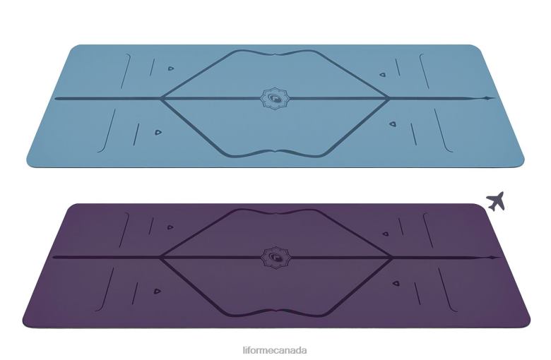 Liforme Yoga and Travel Mat Bundle Classic Yoga Mats 6XP8P3