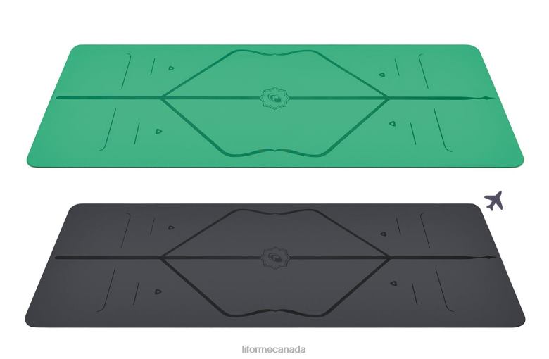 Liforme Yoga and Travel Mat Bundle Classic Yoga Mats 6XP8P3