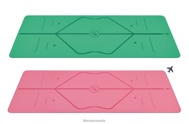 Liforme Yoga and Travel Mat Bundle Classic Yoga Mats 6XP8P3