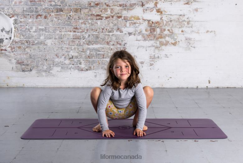 Liforme Kids Classic Yoga Mat Grey Yoga Mats 6XP8P66
