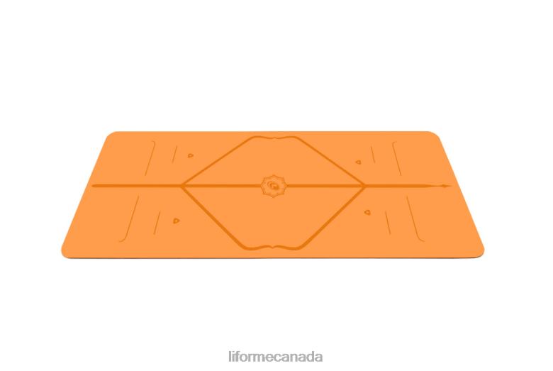 Liforme Kids Classic Yoga Mat Vibrant Orange Yoga Mats 6XP8P77