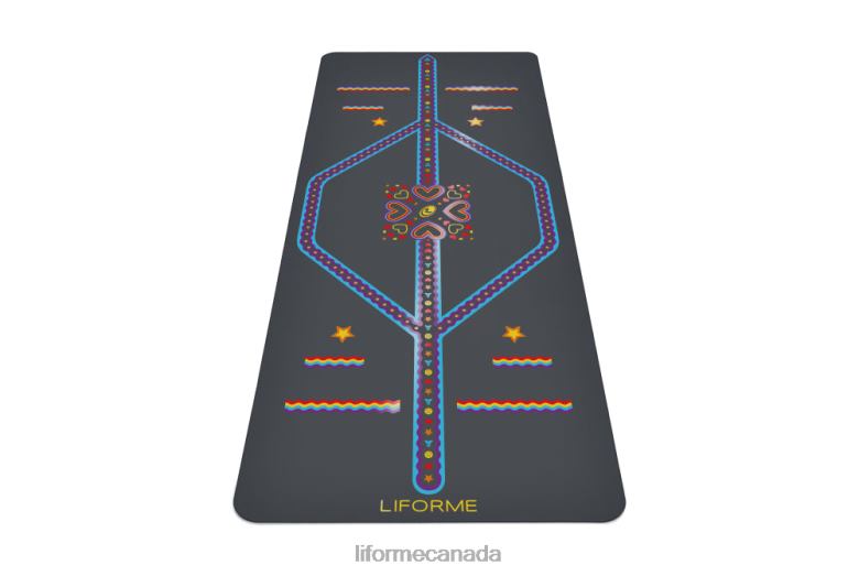 Liforme Kids Playful Yoga Mat Grey Yoga Mats 6XP8P74