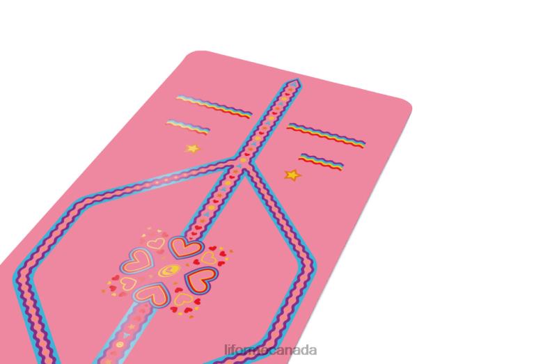 Liforme Kids Playful Yoga Mat Pink Yoga Mats 6XP8P65