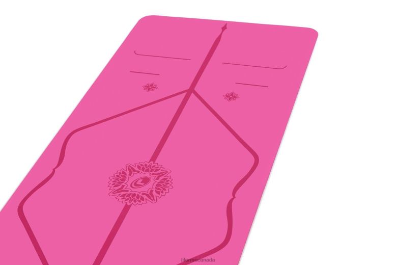 Liforme Gratitude Travel Mat Grateful Pink Yoga Mats 6XP8P61