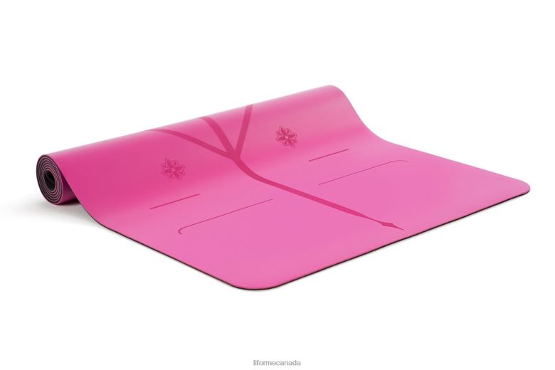 Liforme Gratitude Travel Mat Grateful Pink Yoga Mats 6XP8P61