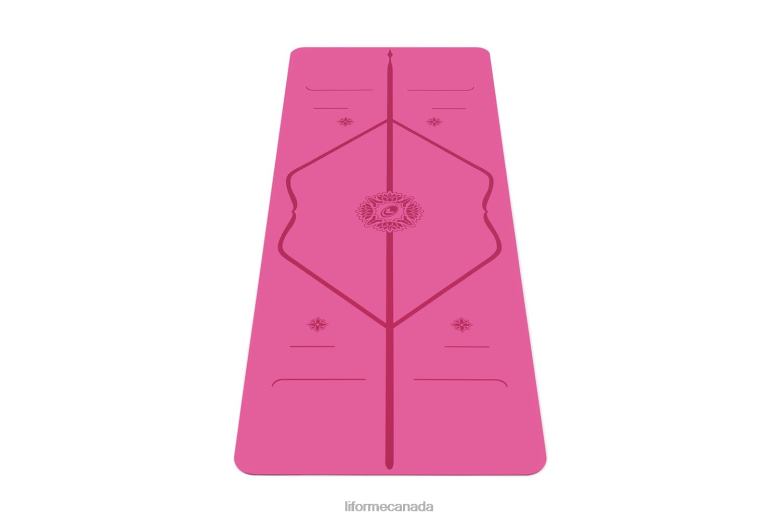 Liforme Gratitude Travel Mat Grateful Pink Yoga Mats 6XP8P61