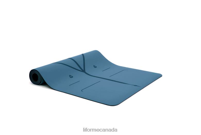 Liforme Travel Mat Blue Yoga Mats 6XP8P56