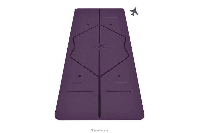 Liforme Travel Mat Purple Earth Yoga Mats 6XP8P53