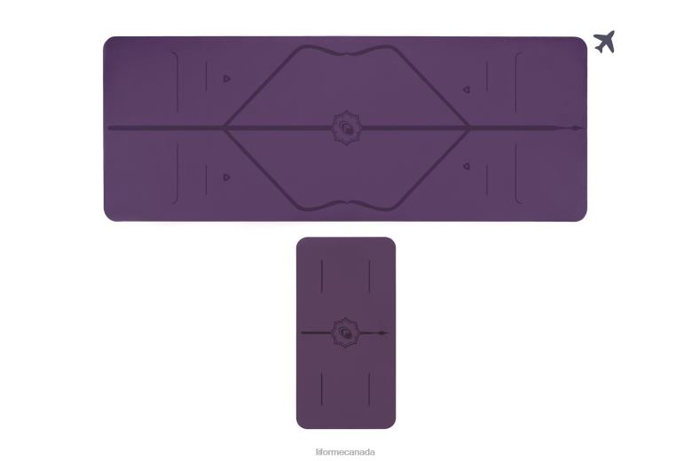 Liforme Travel Mat and Yoga Pad Bundle Classic Yoga Mats 6XP8P64