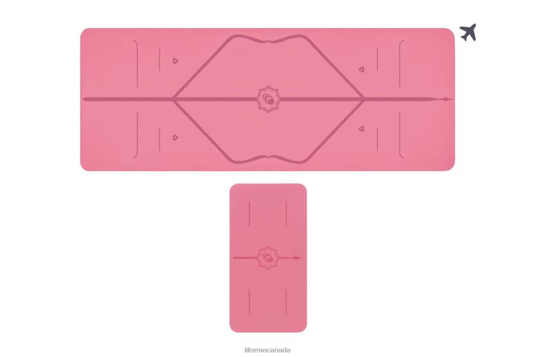 Liforme Travel Mat and Yoga Pad Bundle Classic Yoga Mats 6XP8P64