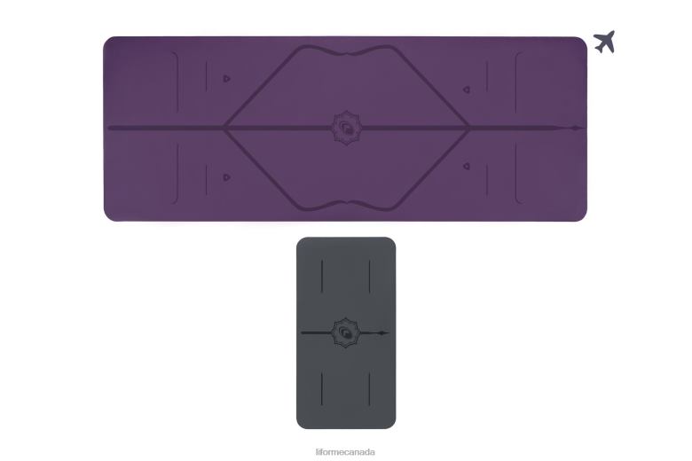 Liforme Travel Mat and Yoga Pad Bundle Classic Yoga Mats 6XP8P64