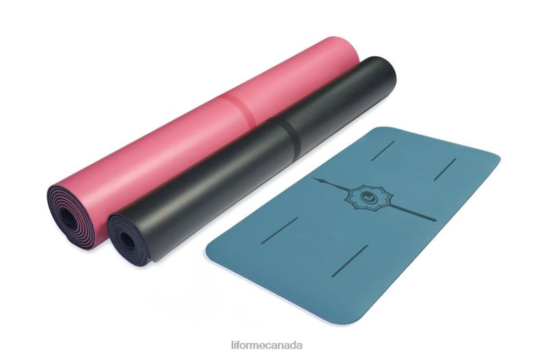 Liforme Yoga Mat, Travel and Pad Bundle Classic Yoga Mats 6XP8P62