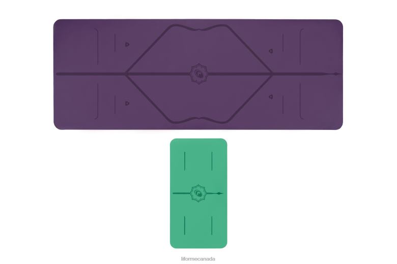 Liforme Yoga Mat and Yoga Pad Bundle Classic Yoga Mats 6XP8P63