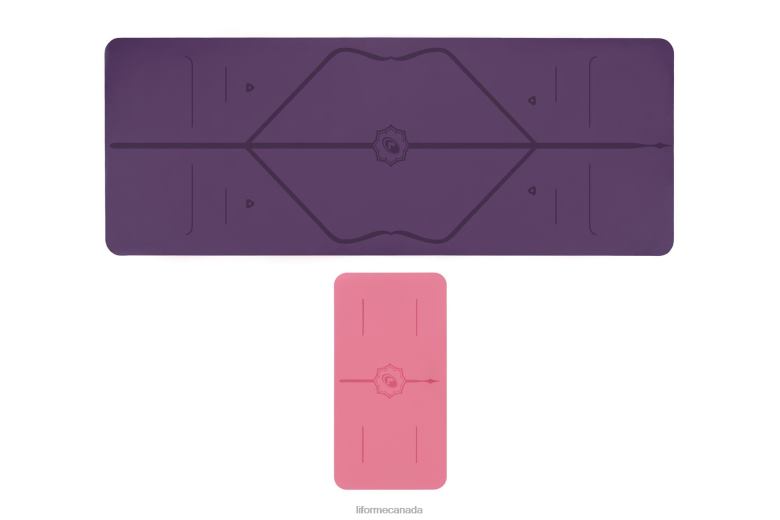 Liforme Yoga Mat and Yoga Pad Bundle Classic Yoga Mats 6XP8P63